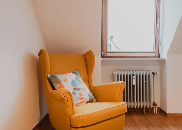 Zentral, Loggia, Tg-platz Apartament